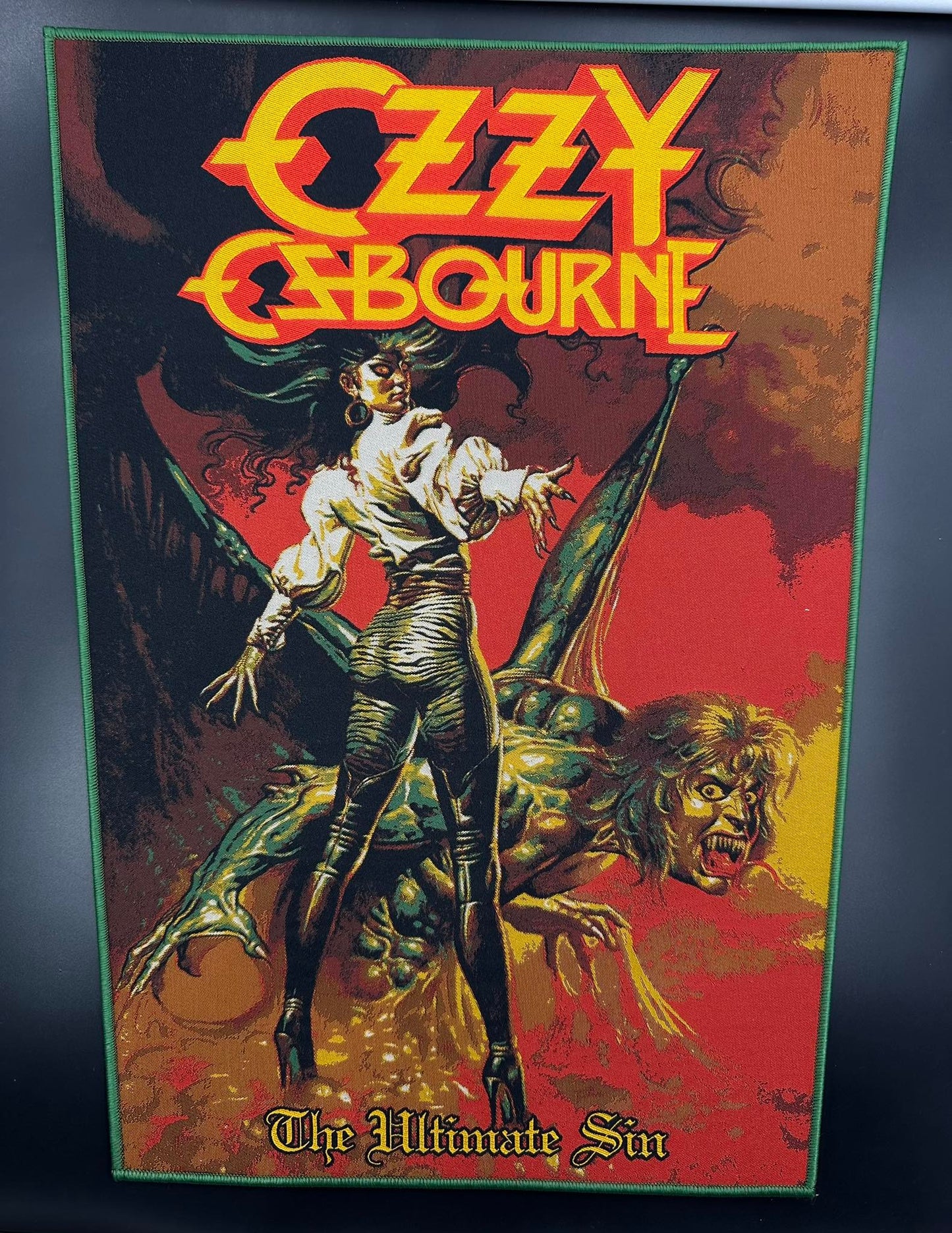 Ozzy Osbourne - The Ultimate Sin - Backpatch