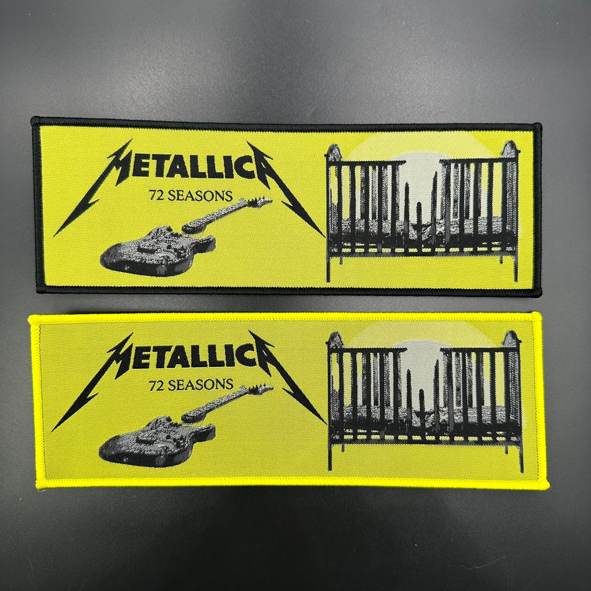 Metallica Patch: 72 Seasons Album Design 4 X 4 Sew 