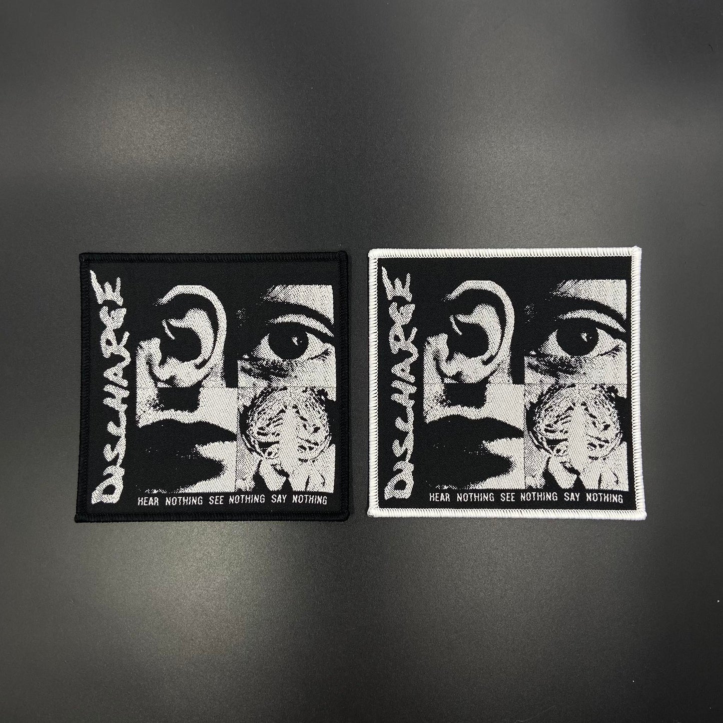 Discharge - Hear Nothing See Nothing Say Nothing - Patch