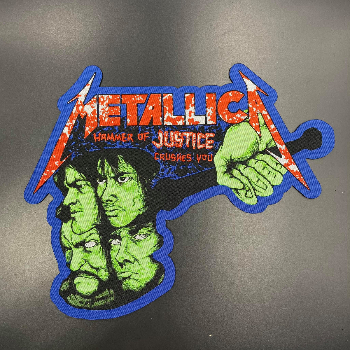 Metallica Hammer Of Justice Pull The Plug Patches