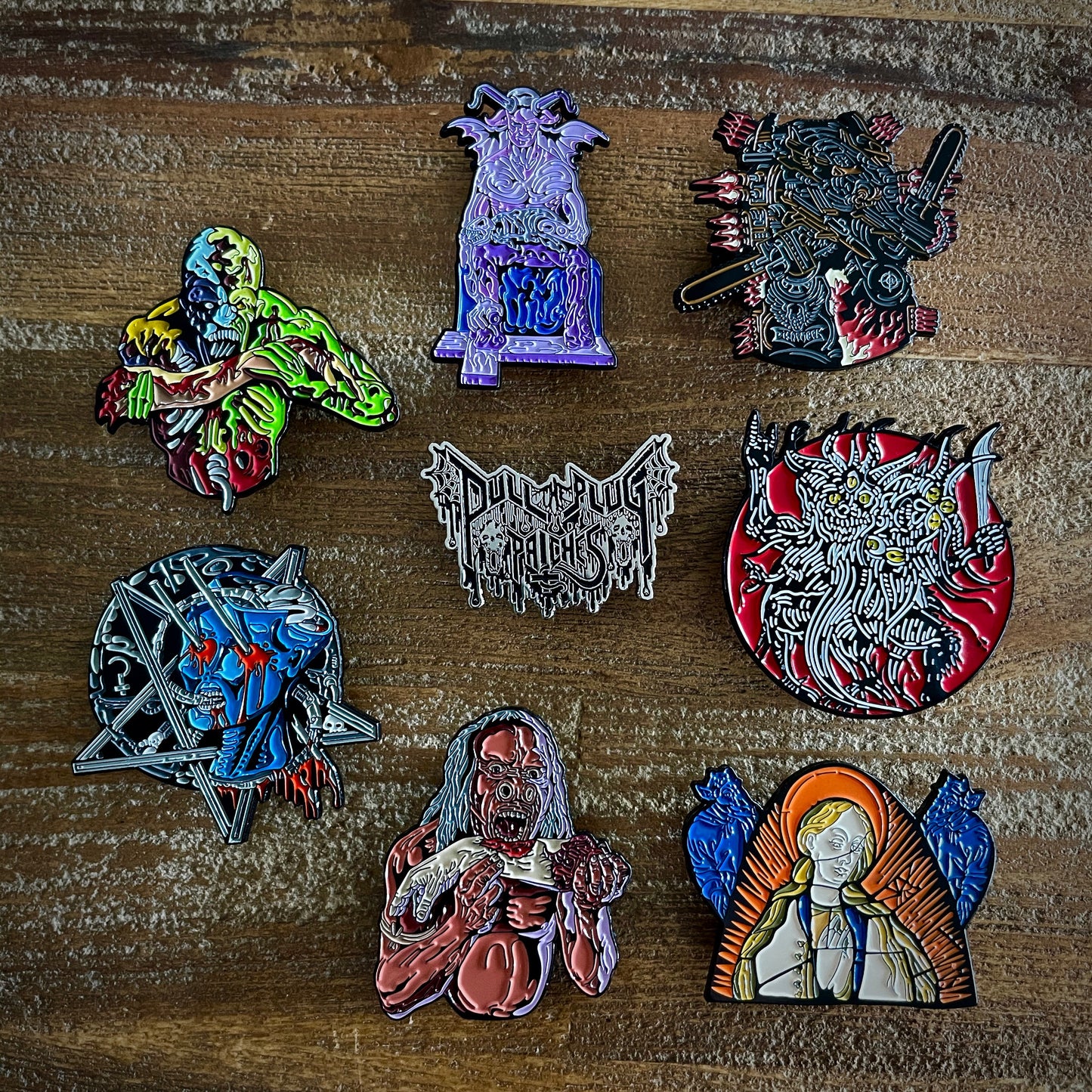 Necrophagia - Season Of The Dead - Enamel Pin