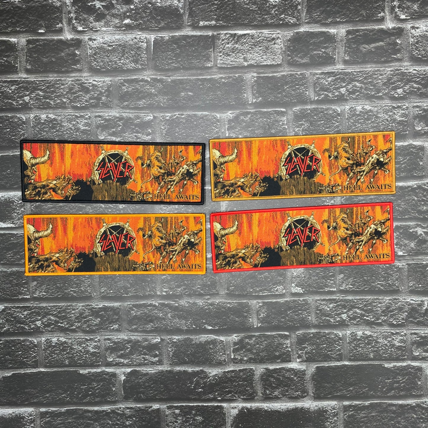 Slayer - Hell Awaits - Strip Patch