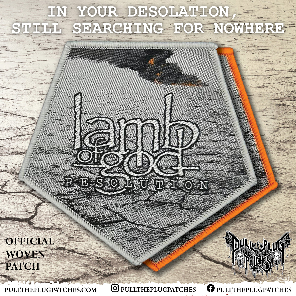 Lamb Of God Resolution Pull The Plug Patches