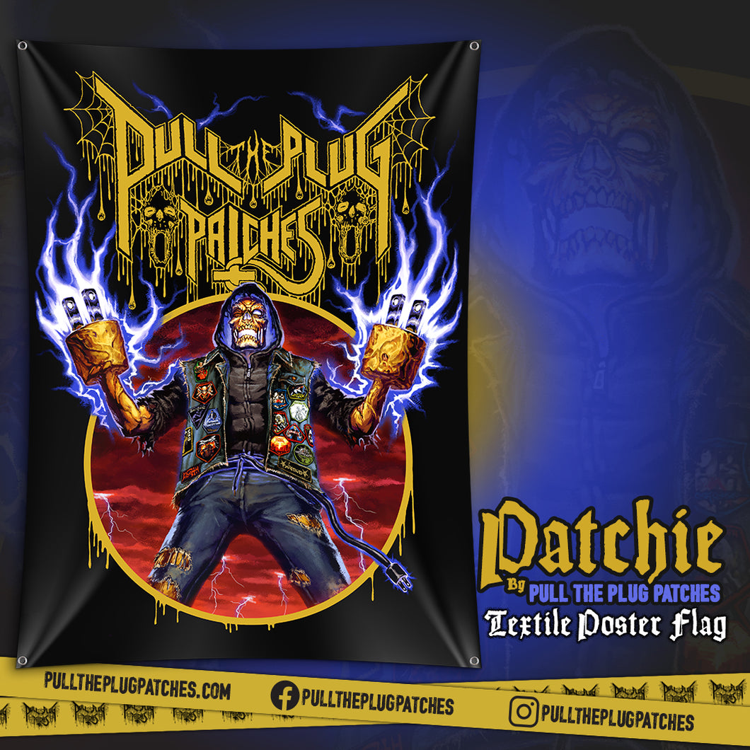 Patchie - The Power Behind The Patches Flag