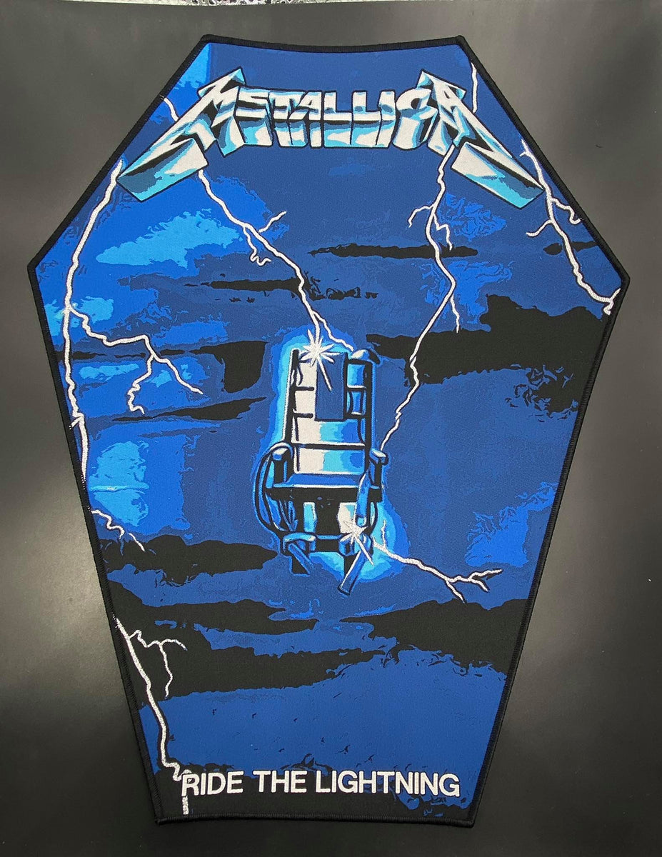 Metallica Ride The Lightning Pull The Plug Patches