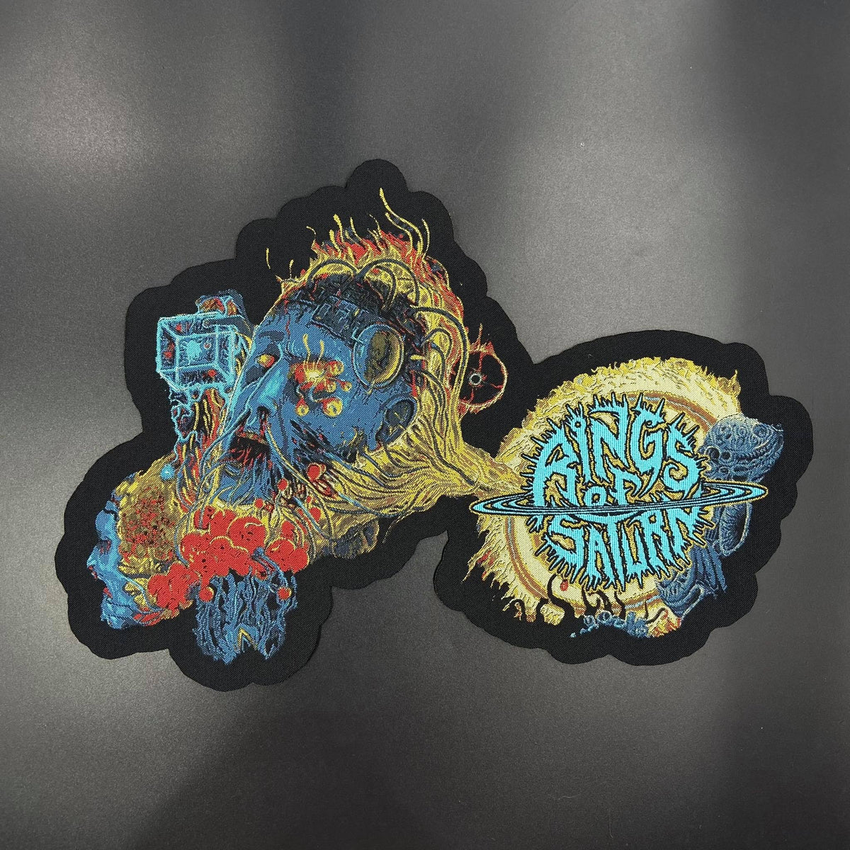 Rings Of Saturn Gidim Oversize Patch Pull The Plug Patches