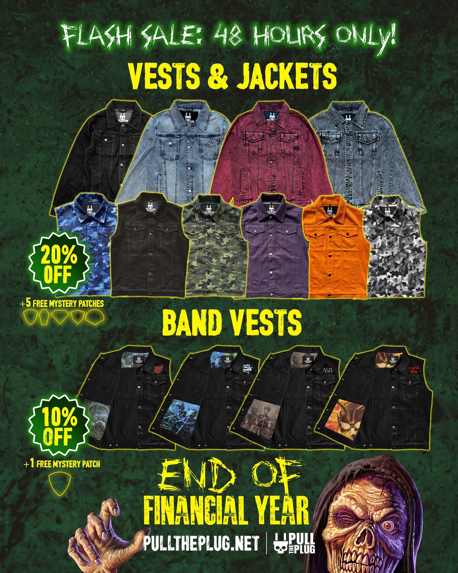 Denim Vests & Jackets