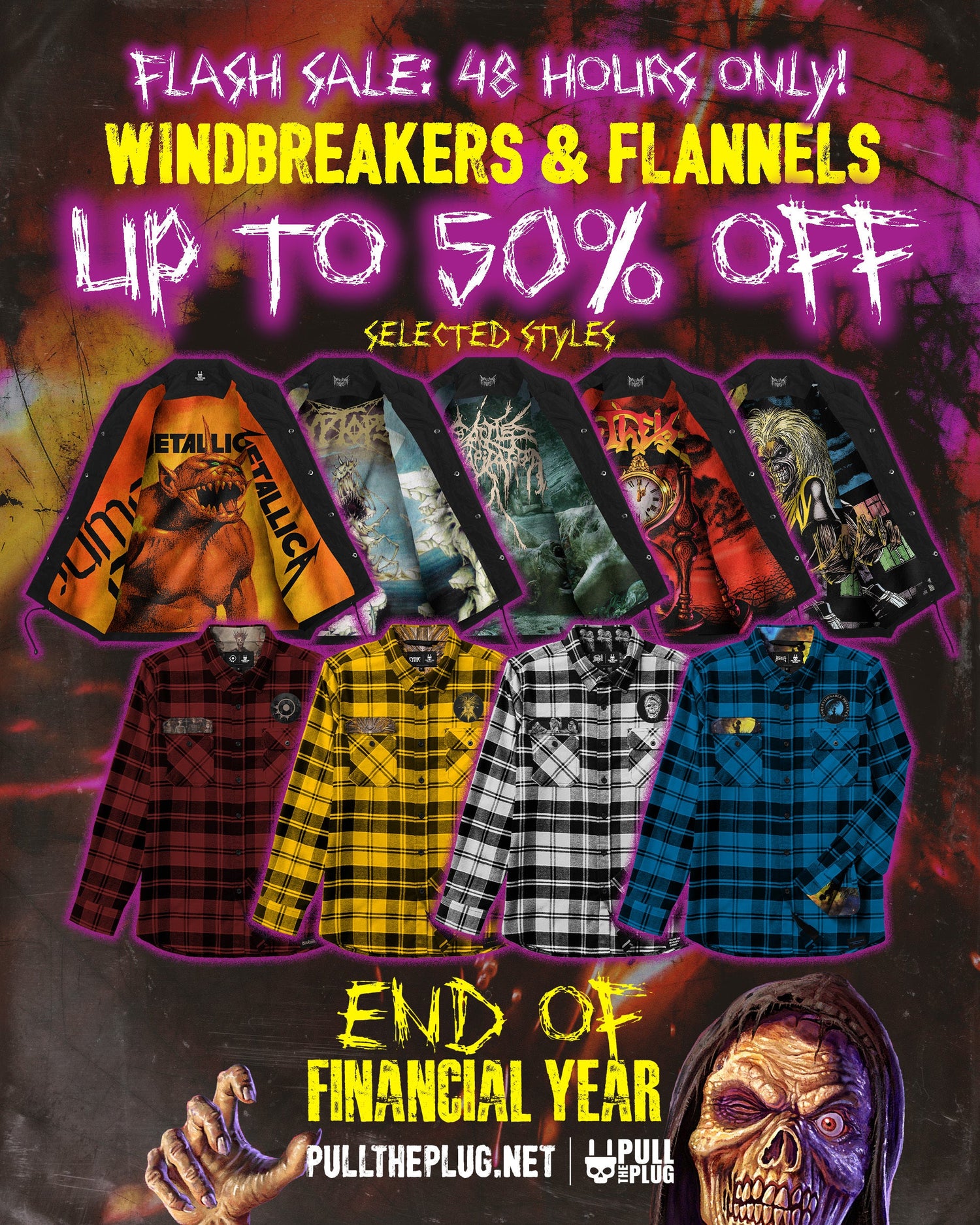 Windbreakers & Flannel Shirts