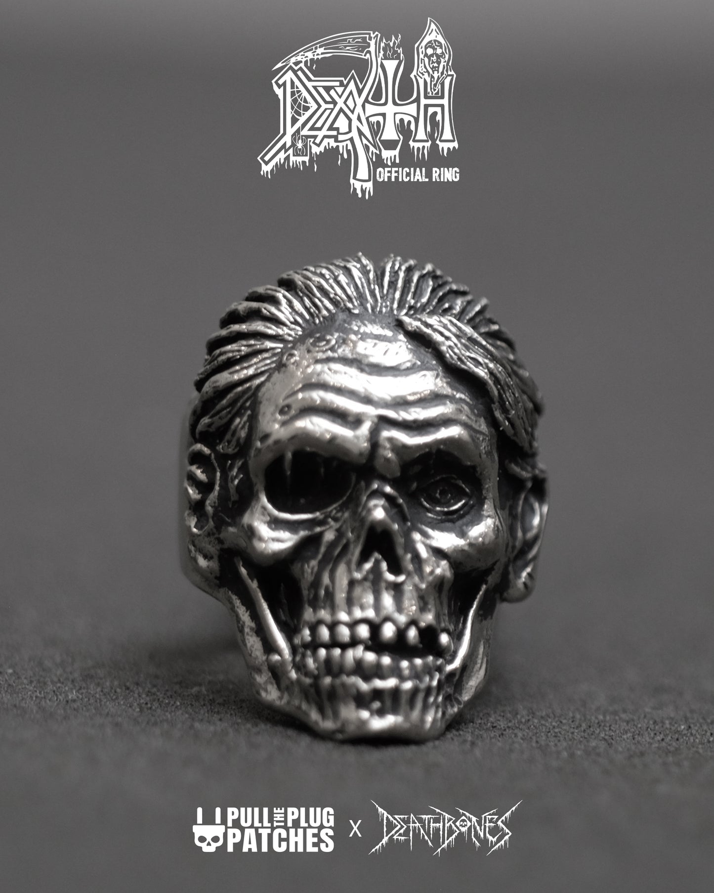 Death - Scream Bloody Gore - Sterling Silver Ring (Limited Edition)