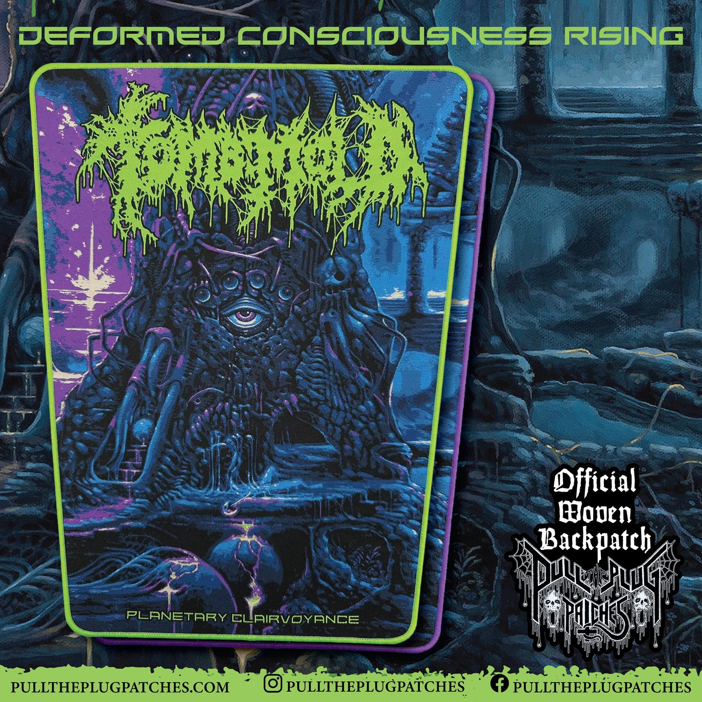 Tomb Mold - Planetary Clairvoyance - Backpatch