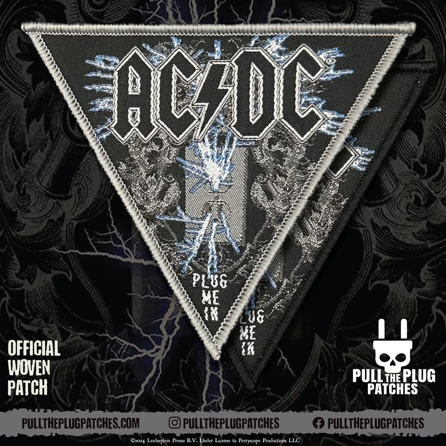 AC/DC - Plug Me In - Patch – Pull The Plug Patches