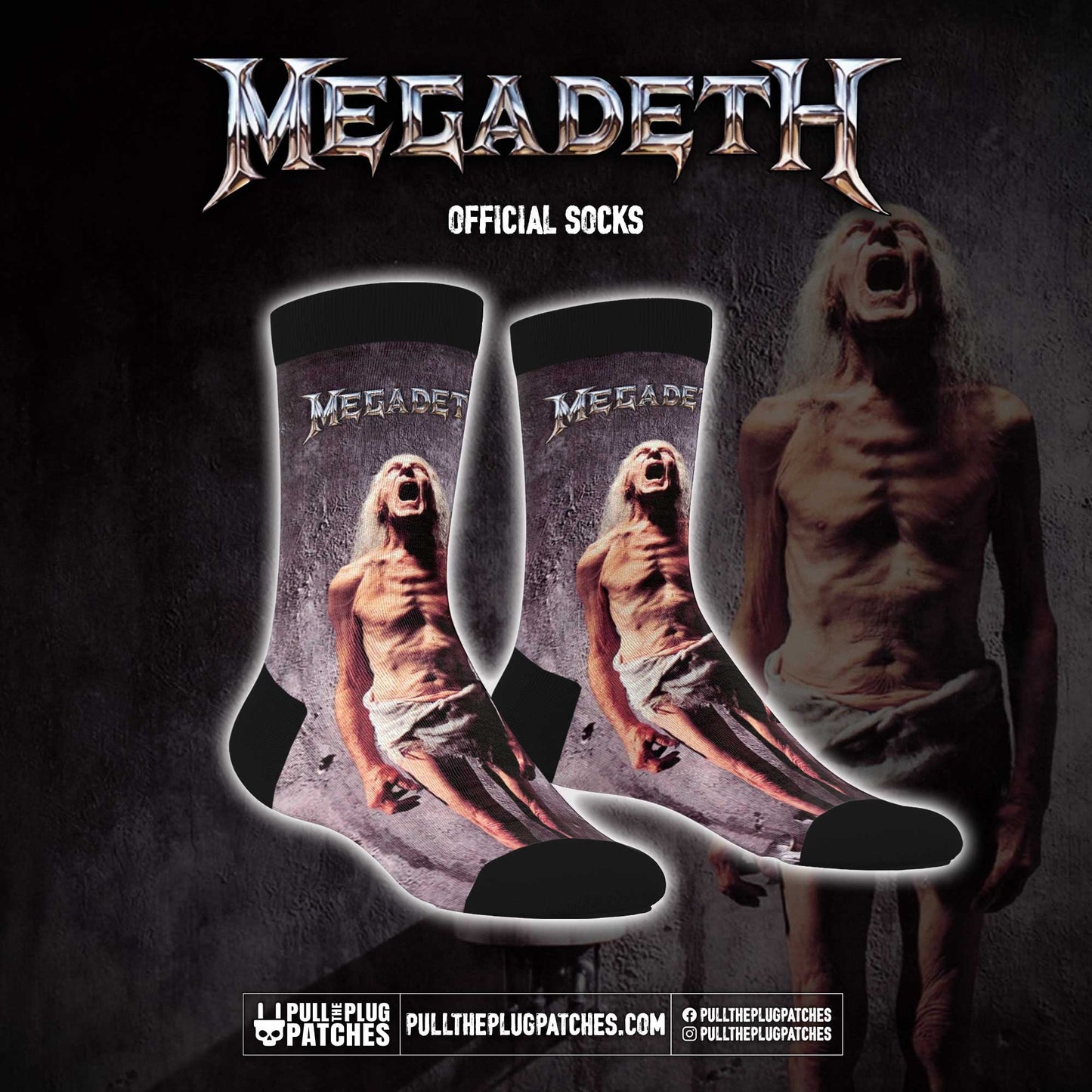 Megadeth - Countdown To Extinction - Socks