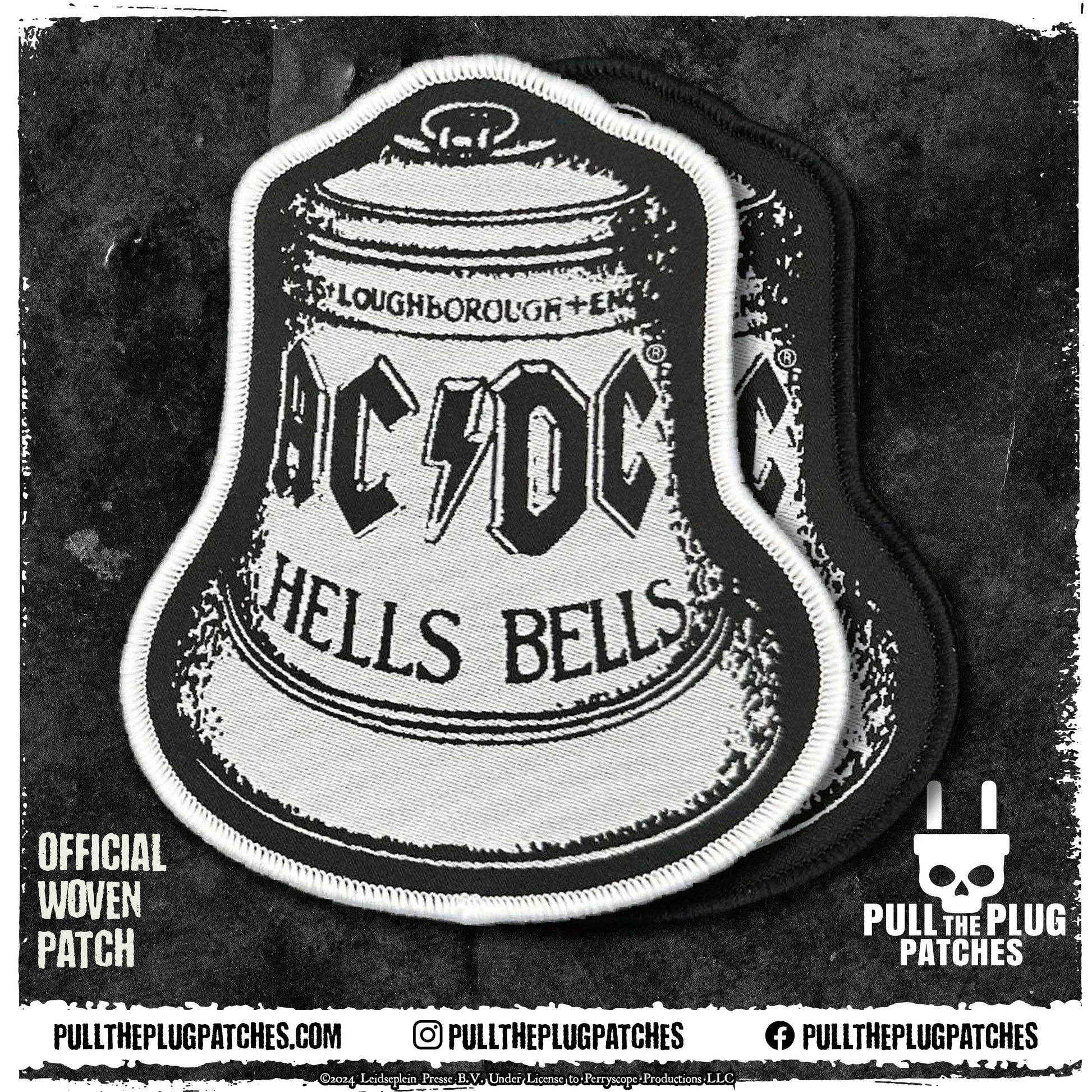 AC/DC - Hells Bells - Patch – Pull The Plug Patches