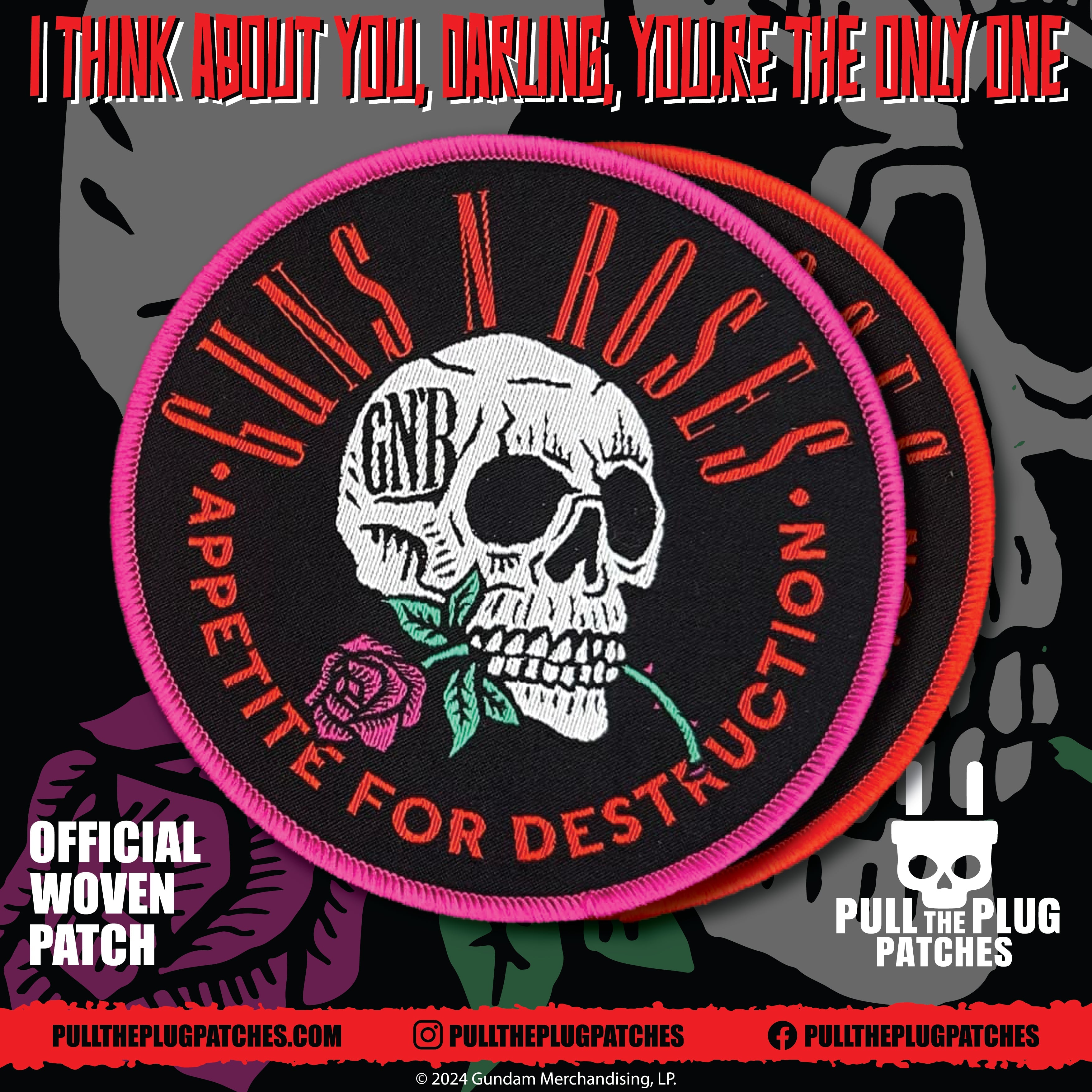 Guns N Roses - You're Crazy - Patch – Pull The Plug Patches