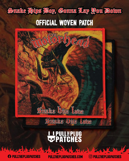 Motorhead - Snake Bite Love - Square Patch