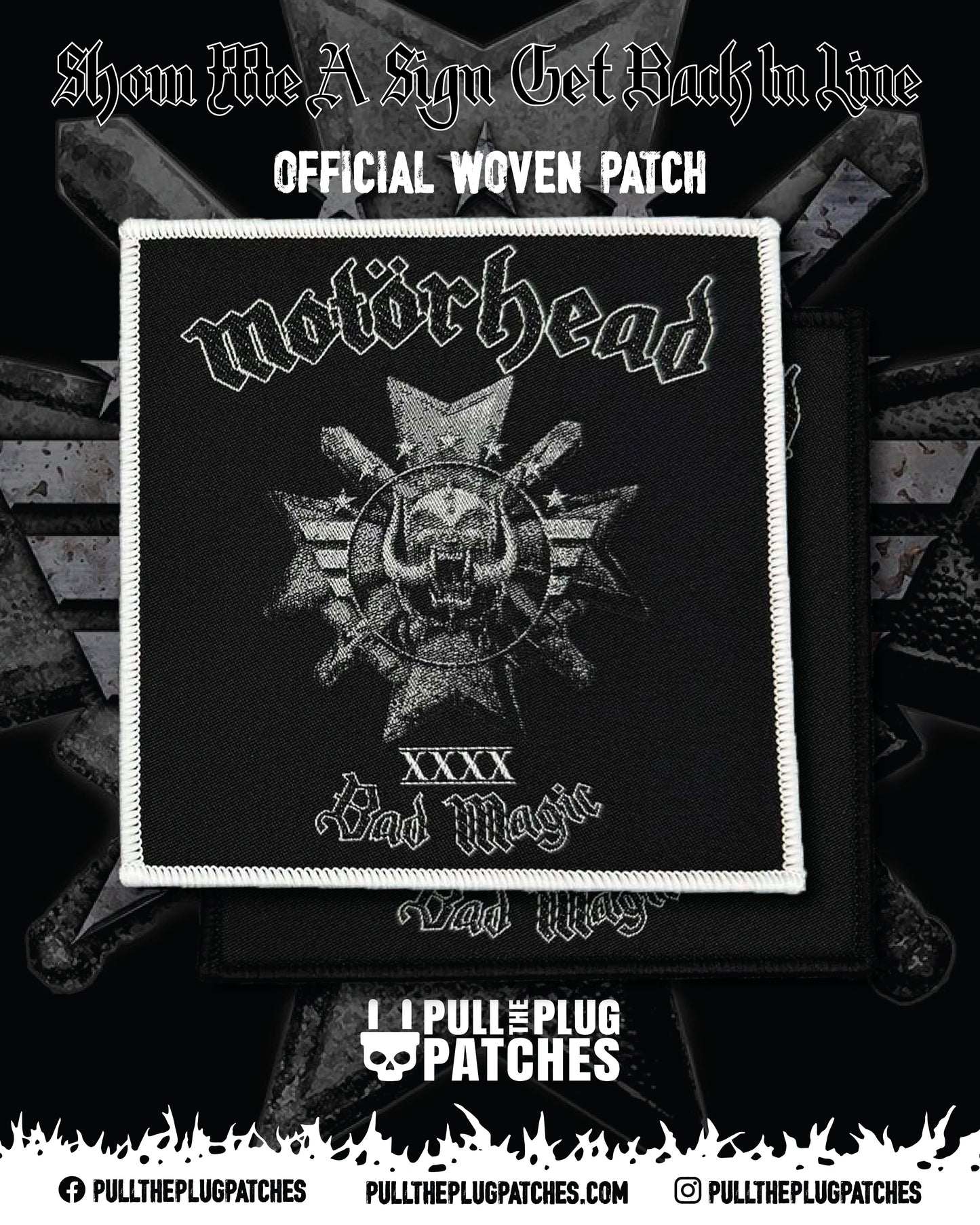 Motorhead - Bad Magic - Square Patch