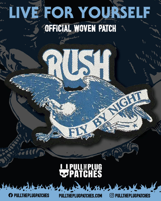 Rush - Fly By Night - Laser Cut Patch