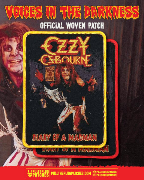 Ozzy Osbourne - Diary Of A Madman - Patch – Pull The Plug Patches