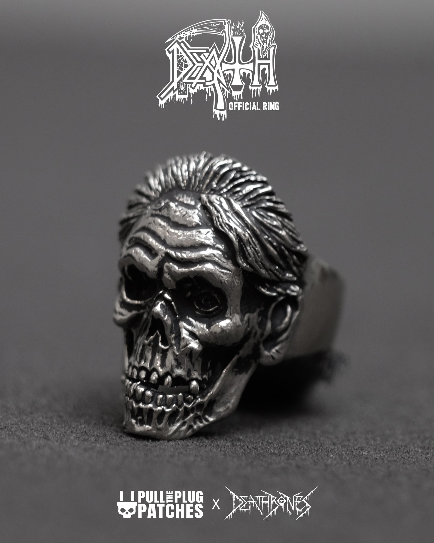 Death - Scream Bloody Gore - Sterling Silver Ring (Limited Edition)