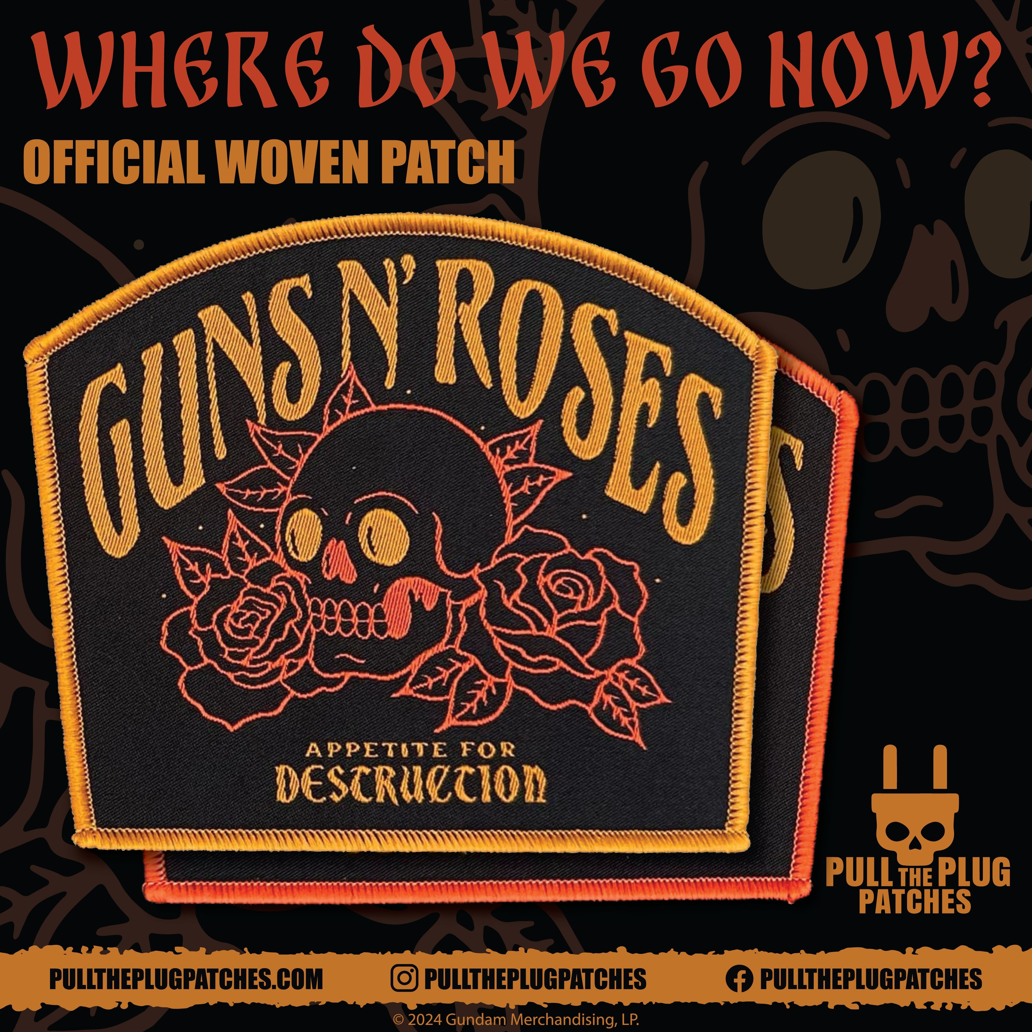 Guns N Roses - My Michelle - Patch – Pull The Plug Patches