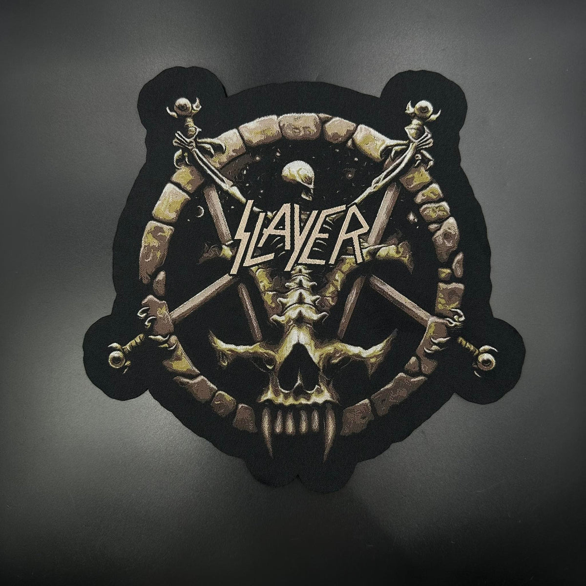 Divine Patch Slayer - Divine Intervention - Oversize Patch – Pull The Plug Patches