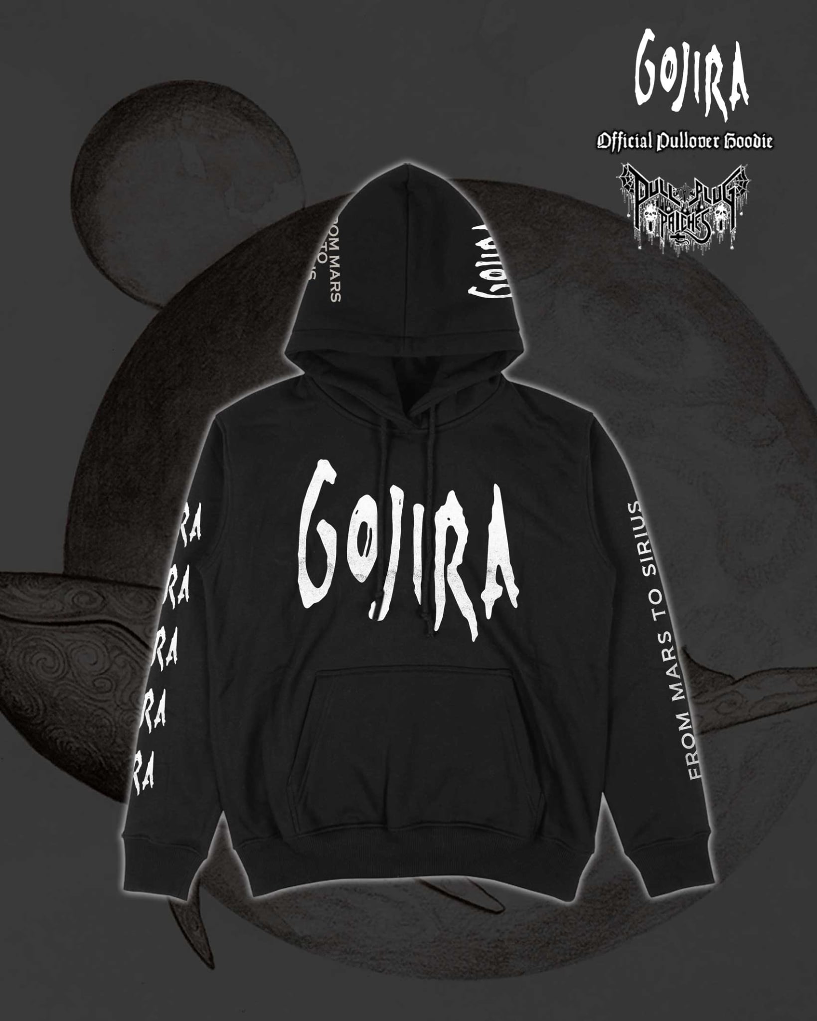 Gojira - From Mars To Sirius - Deluxe Pullover Hoodie – Pull The