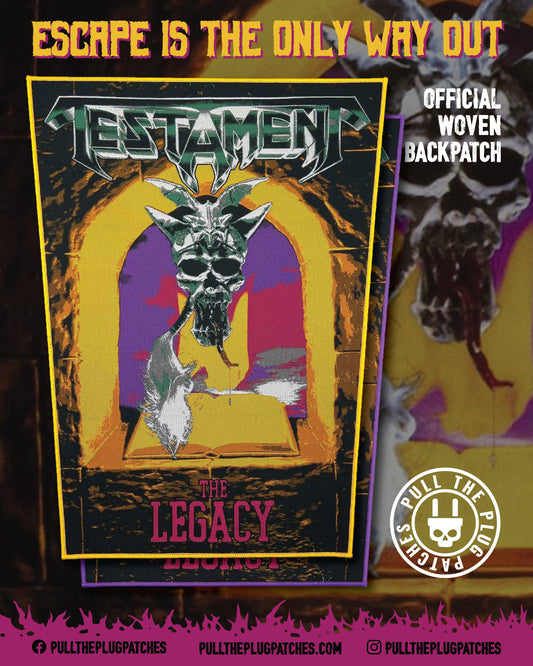 Testament - The Legacy - Backpatch