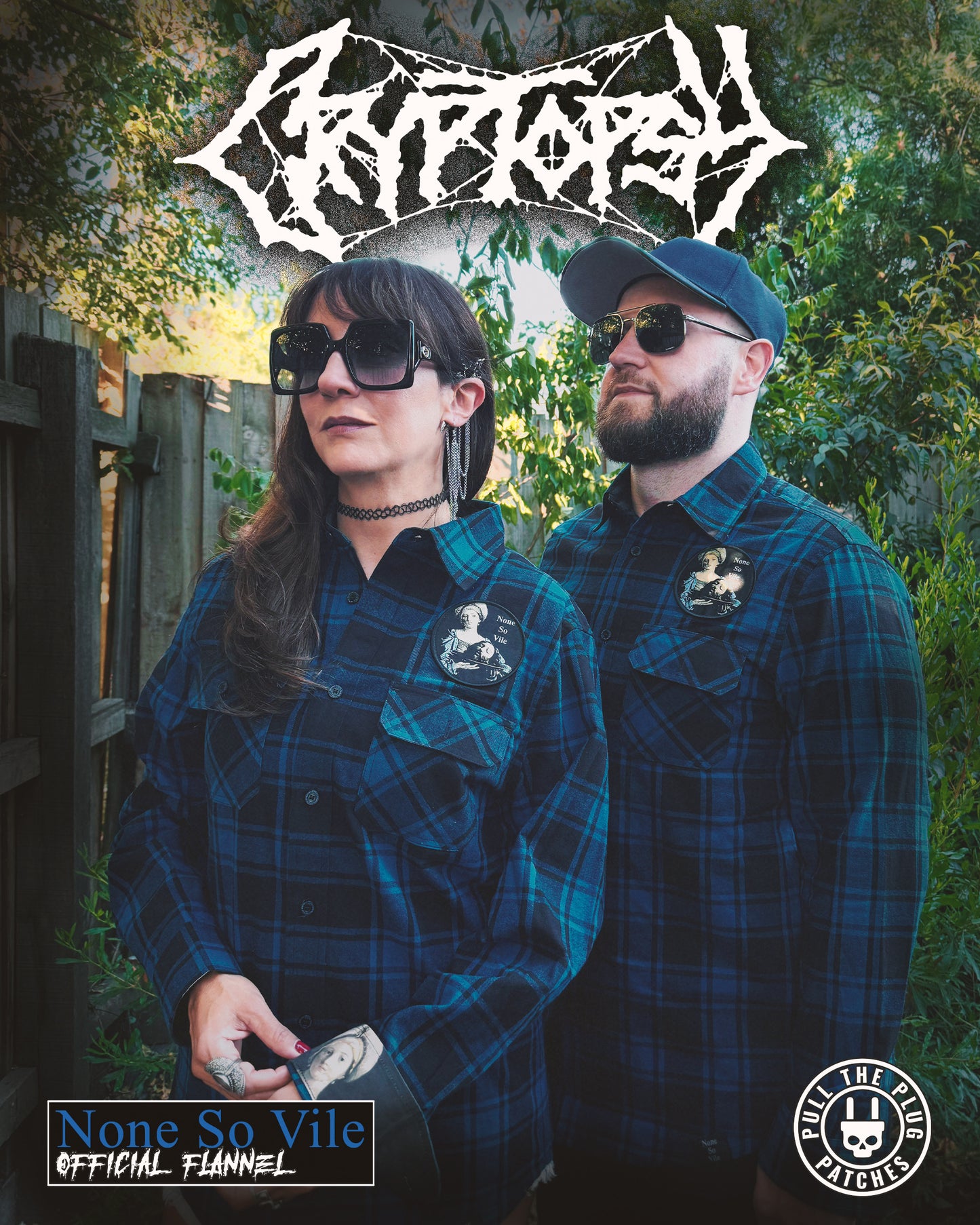 Cryptopsy - None So Vile - Flannel Shirt