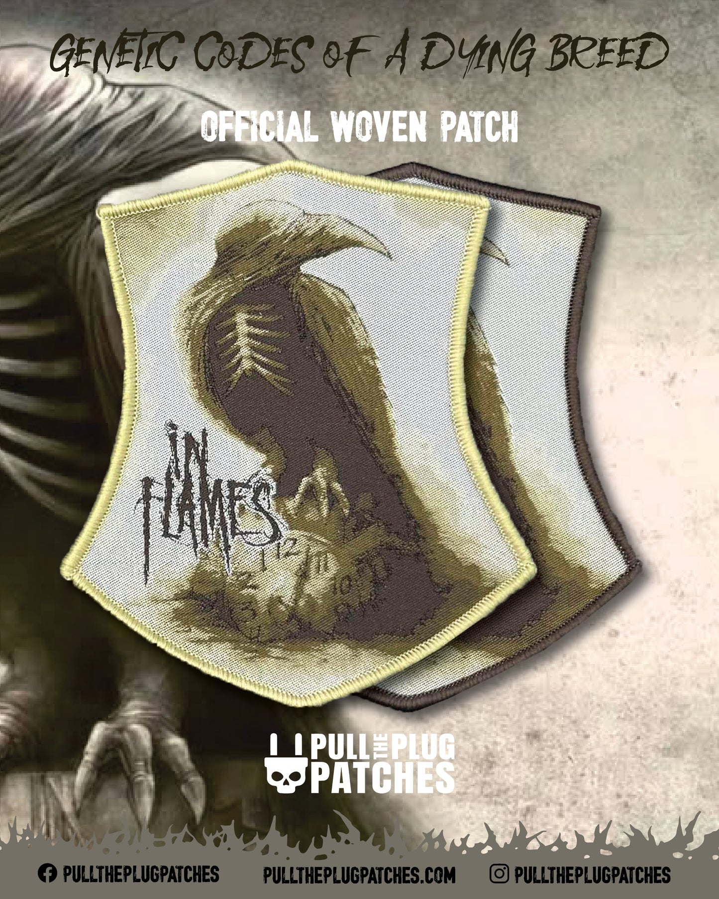 In Flames - Sounds Of A Playground Fading - Patch