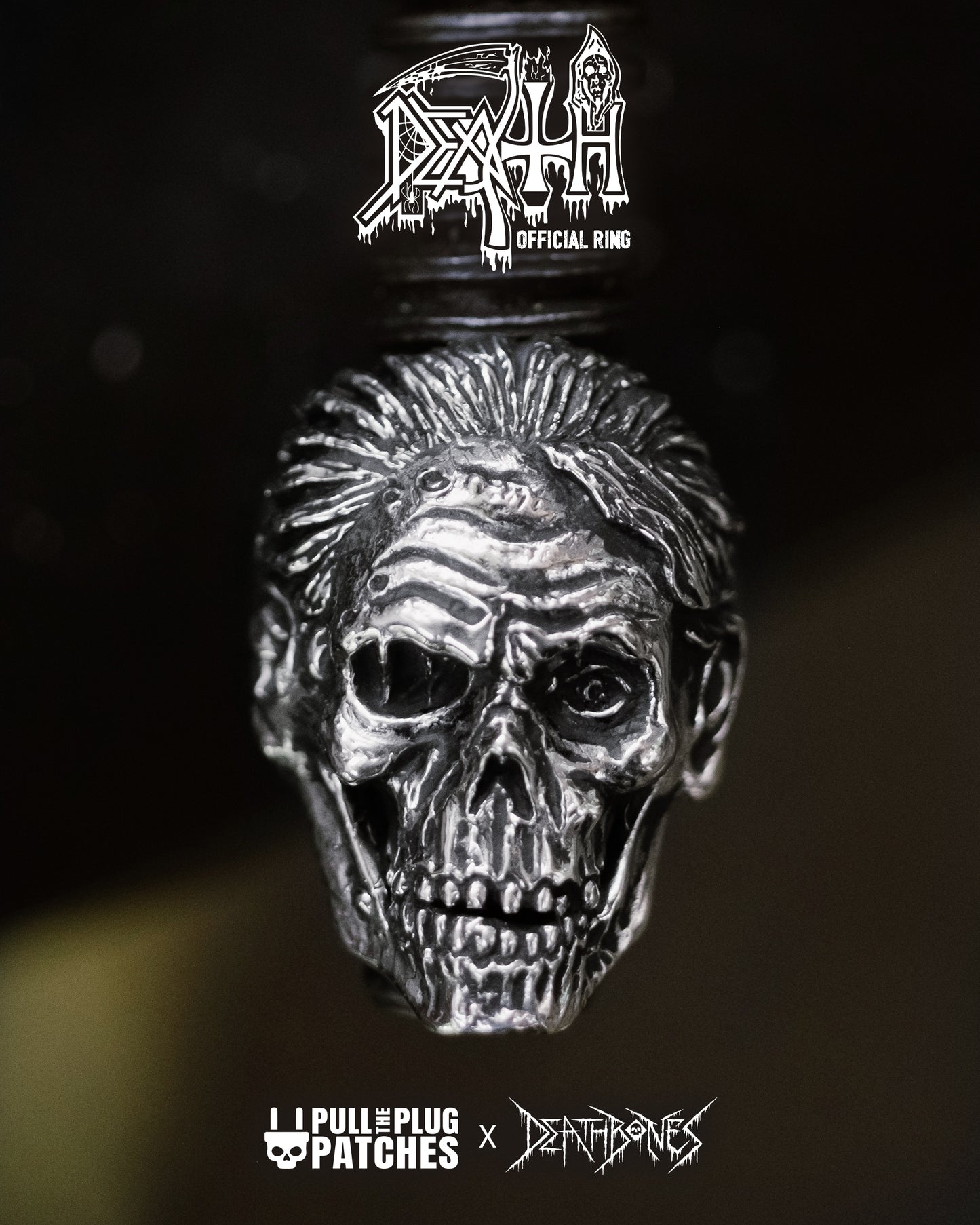 Death - Scream Bloody Gore - Sterling Silver Ring (Limited Edition)