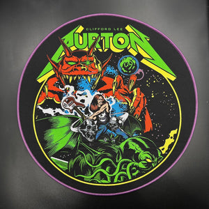 Cliff Burton - Bass Warrior - Backpatch