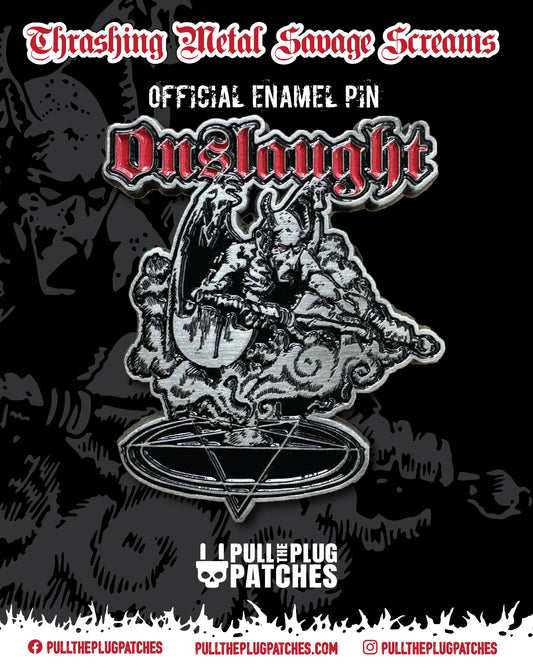 Onslaught - Power From Hell - Pin