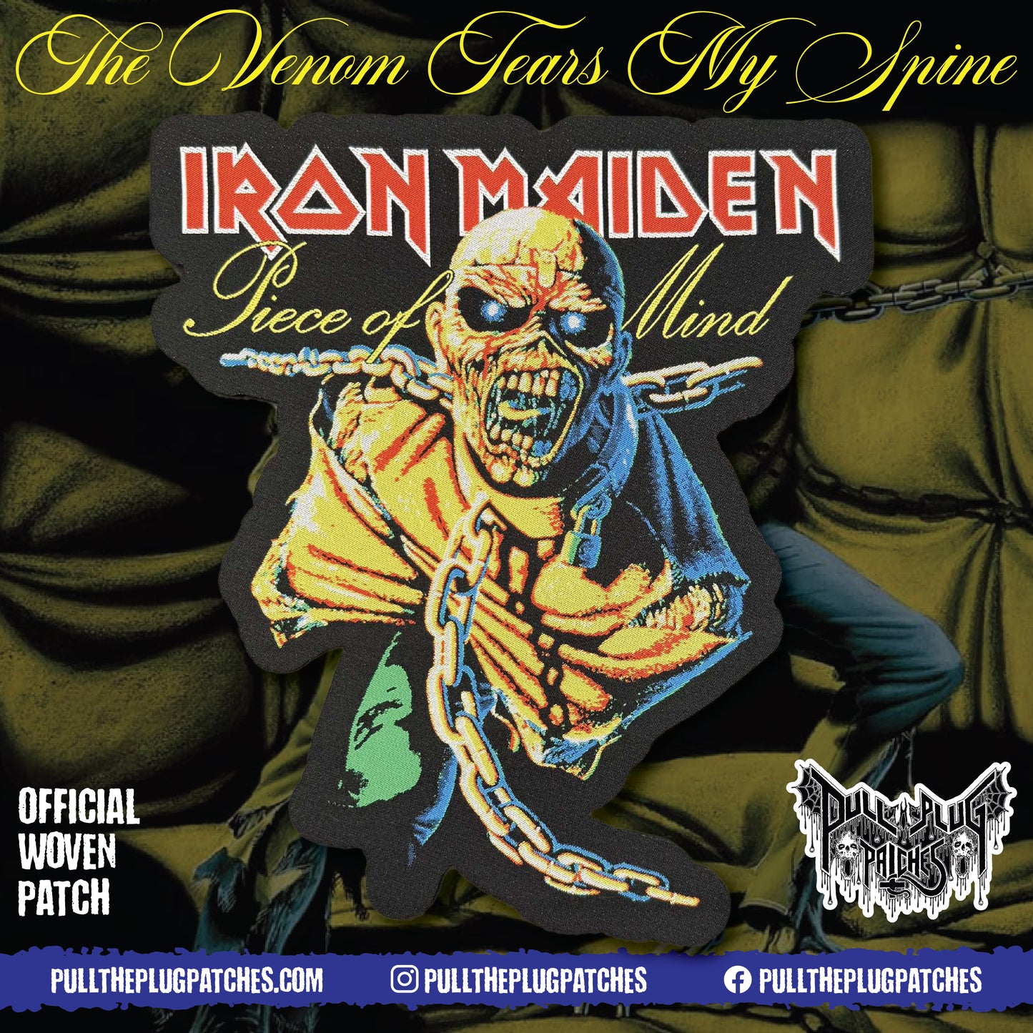 Iron Maiden - Piece Of Mind - Oversize Patch
