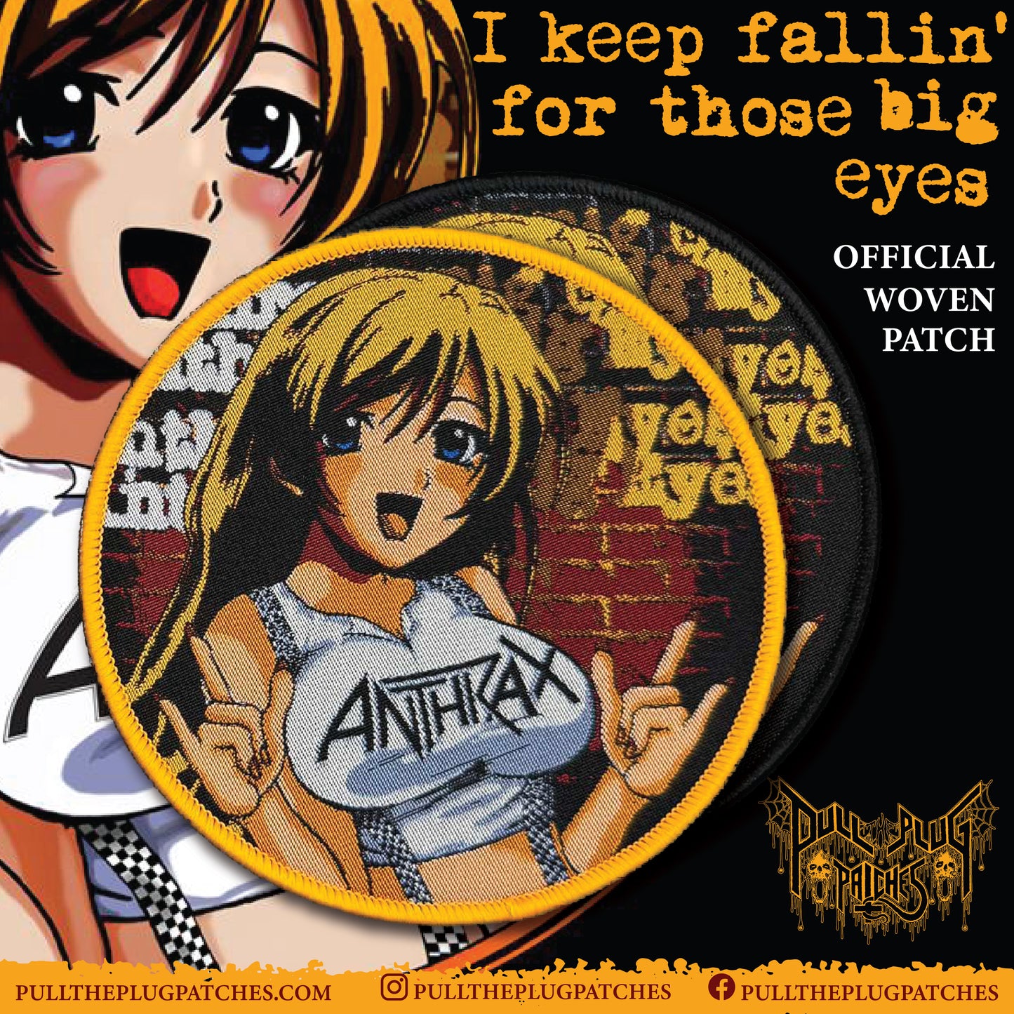 Anthrax - Big Eyes - Patch