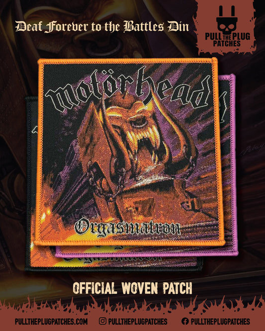 Motorhead - Orgasmatron -  Square Patch