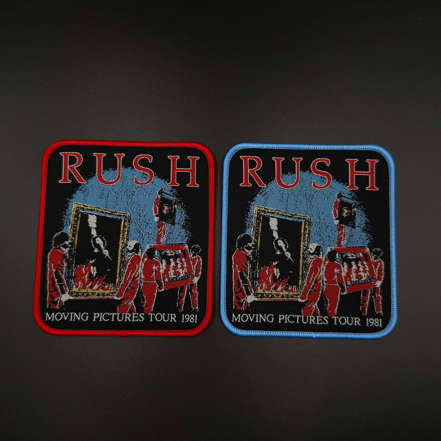 Rush - Moving Pictures Tour 1981 - Patch