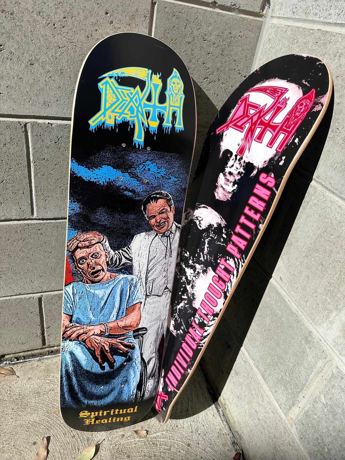 Death - Spiritual Healing - Skateboard