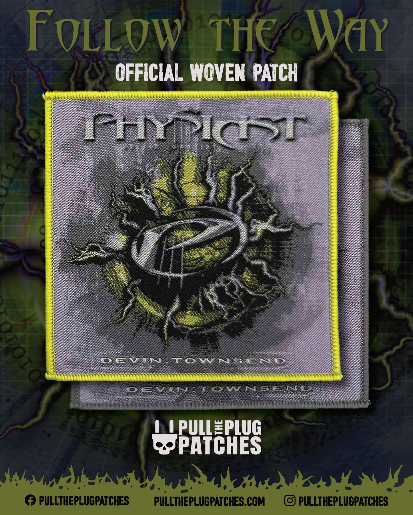 Devin Townsend - Physicist - Square Patch