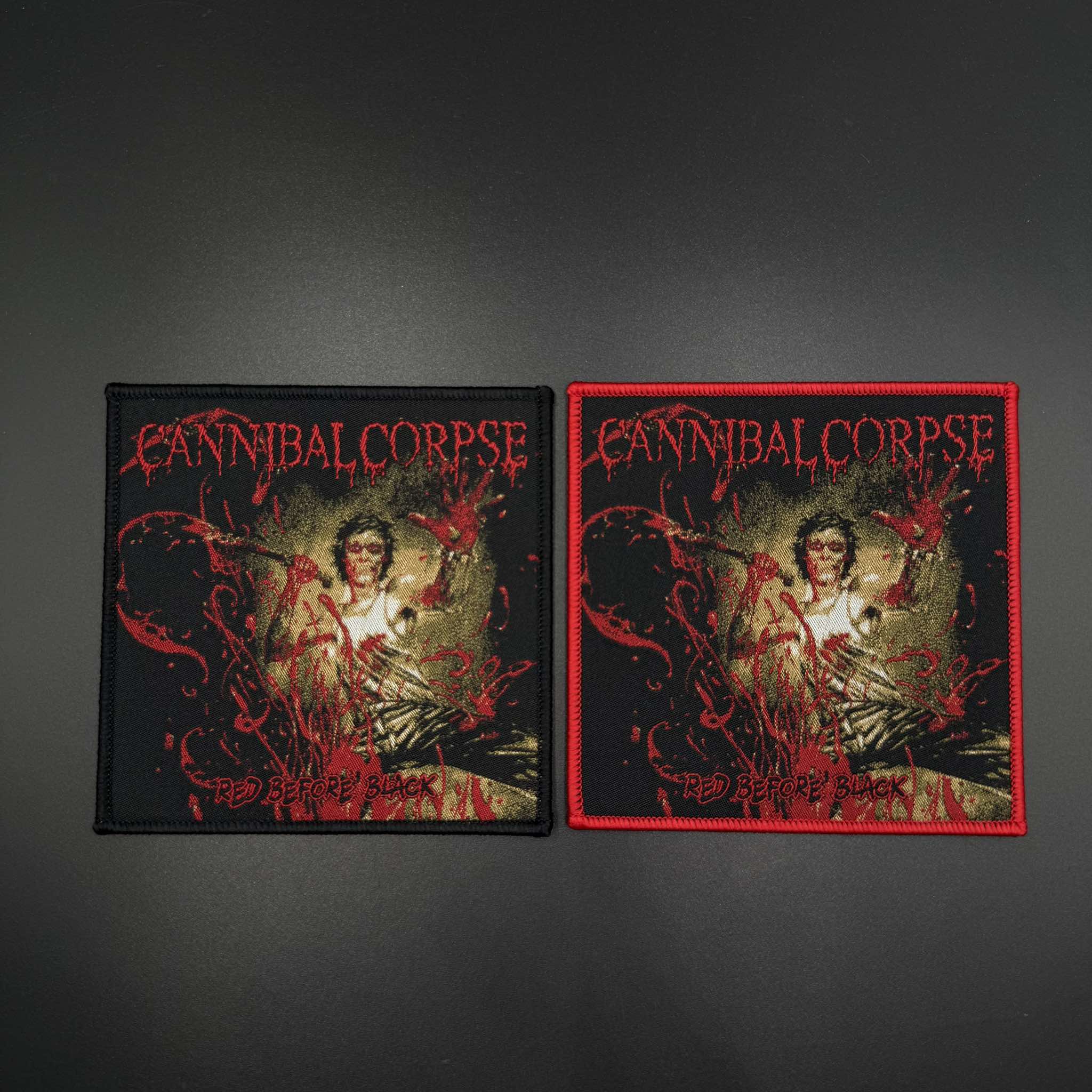 Cannibal Corpse - Red Before Black - Square Patch – Pull The Plug