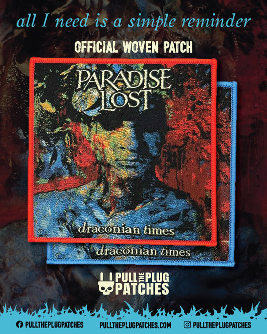 Paradise Lost - Draconian Times - Square Patch