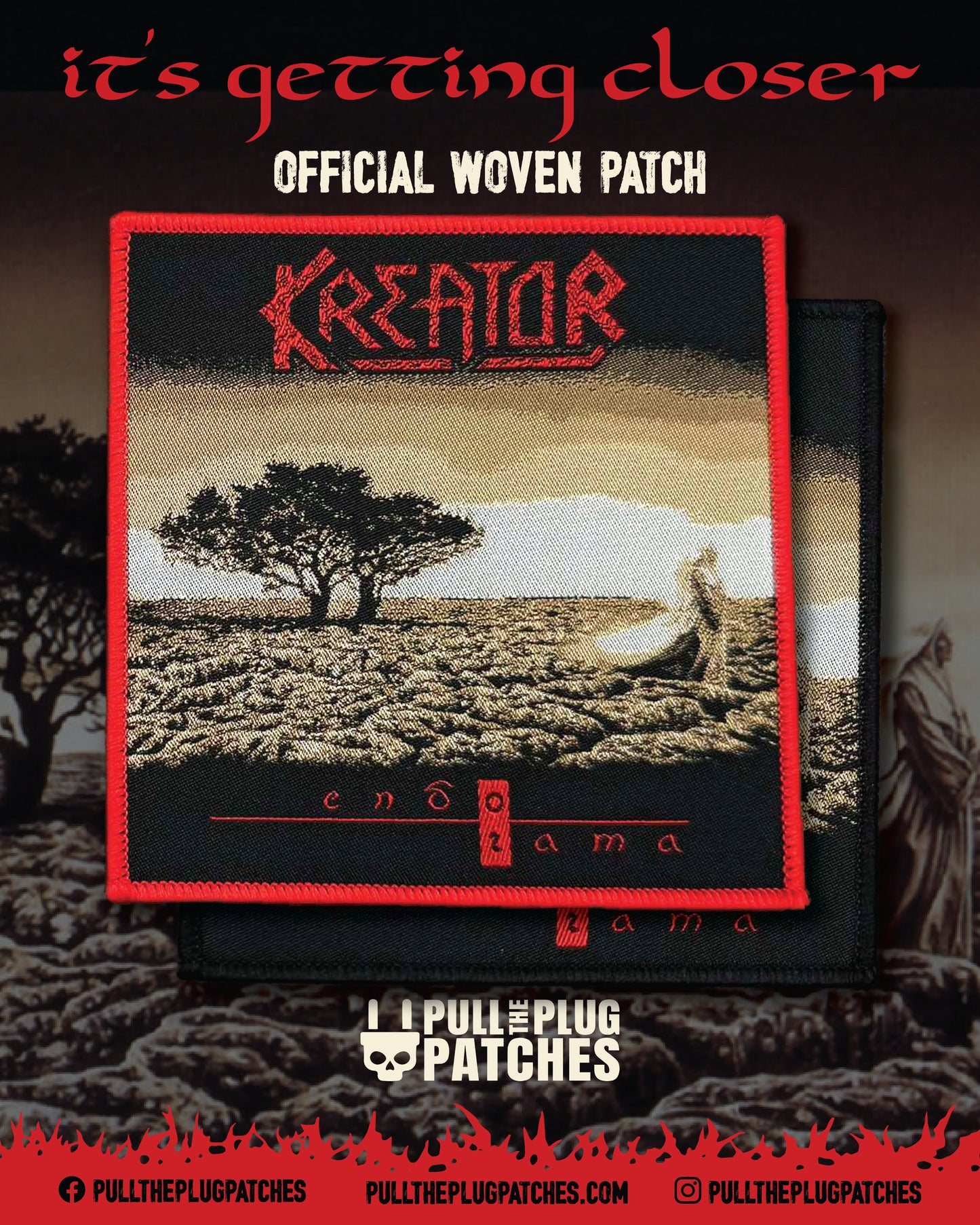 Kreator - Endorama - Square Patch