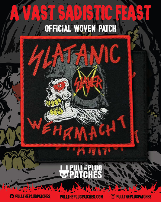 Slayer - Slatanic Wehrmacht - Square Patch