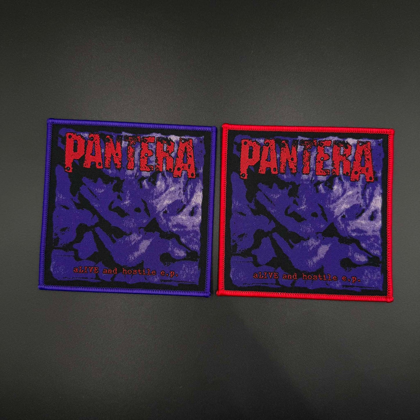 Pantera - Alive And Hostile - Square Patch