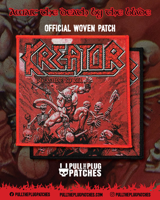 Kreator - Pleasure To Kill - Square Patch