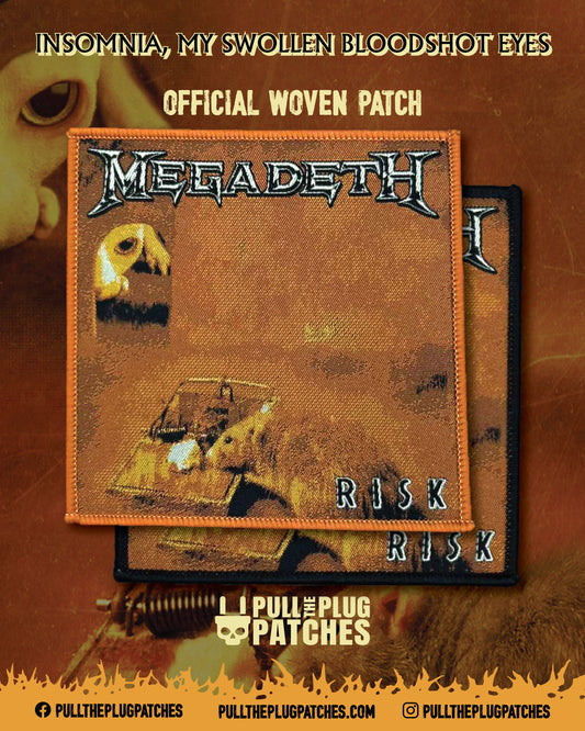 Megadeth - Risk - Square Patch