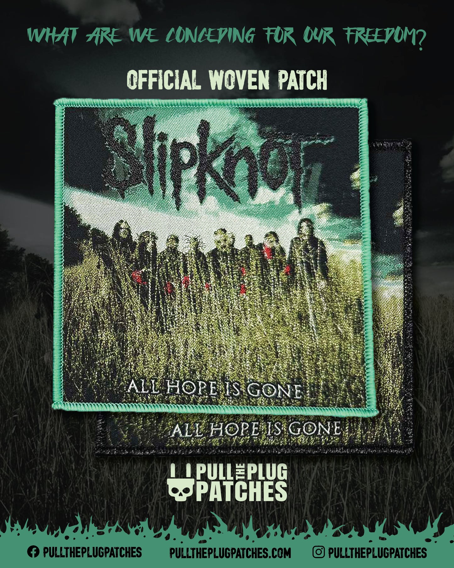 Slipknot - All Hope Is Gone - Square Patch