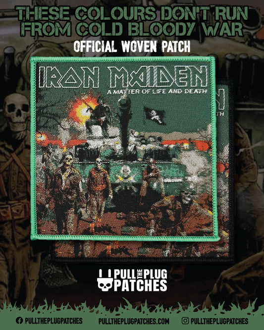 Iron Maiden - A Matter Of Life And Death - Square Patch