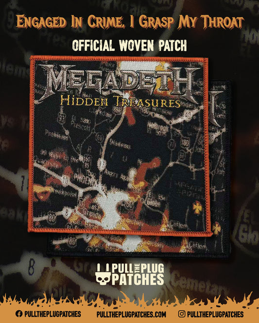 Megadeth - Hidden Treasures - Square Patch