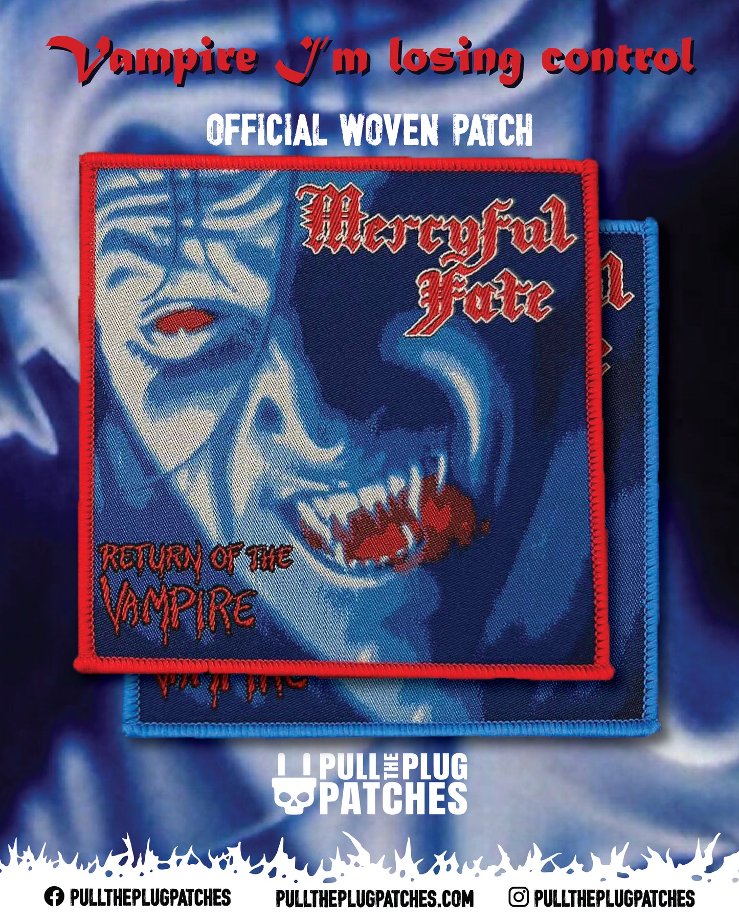 Mercyful Fate - Return Of The Vampire - Square Patch
