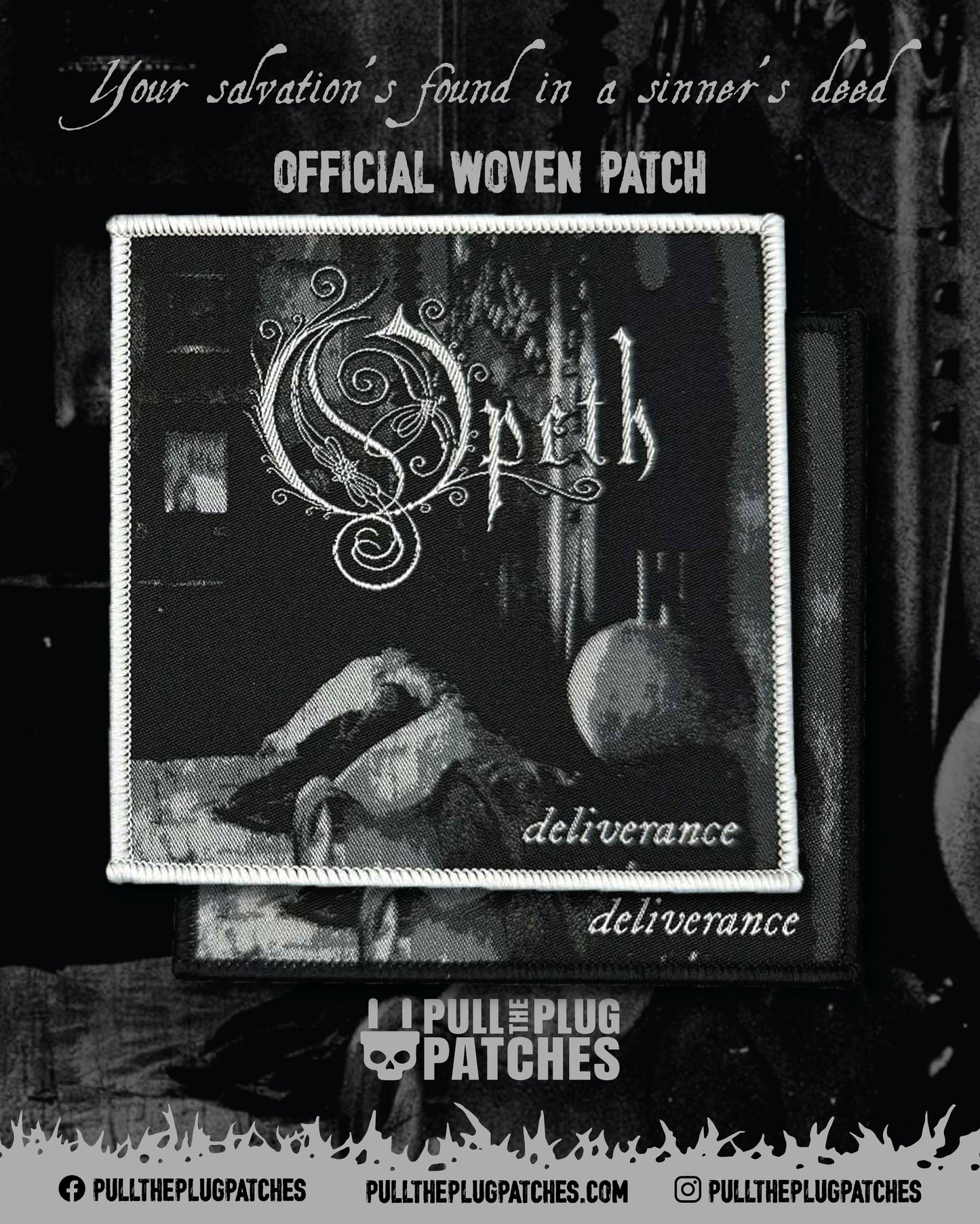 Opeth - Deliverance - Square Patch
